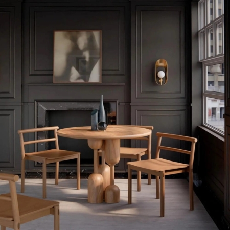 Stół z litego dębu Edera - aranżacja