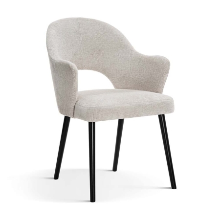 Krzesło tapicerowane BJORG beż ewoodland.pl