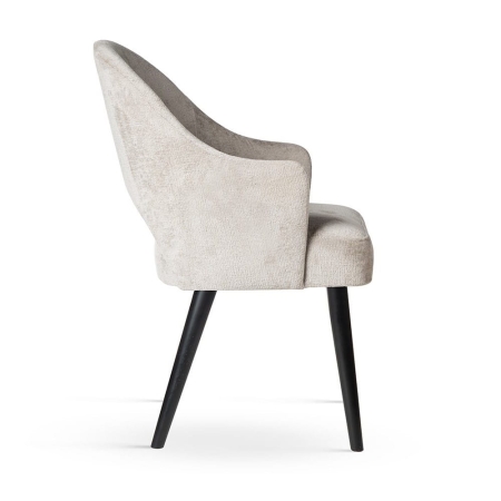 Krzesło do jadalni Goda Supreme na sprężynach POCKET SPRING - ewoodland.pl widok boku