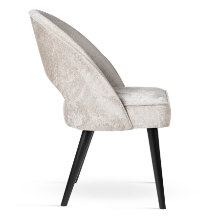 Krzesło tapicerowane PONTE SUPREME - ewoodland.pl - widok boku