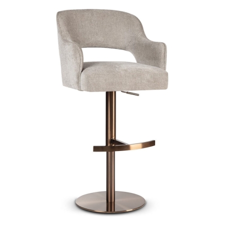 Hoker z regulacją wysokości, obrotowy MERCY PUMP - widok profilowy ewoodland.pl