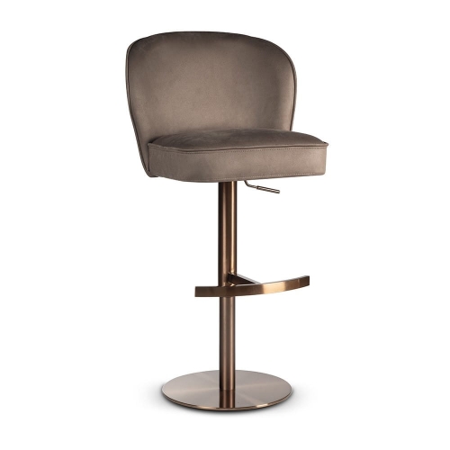 Przejdź do produktu Hoker obrotowy Aine Supreme Pump w tkaninie Dream – komfort premium do salonów i wyspy kuchennej