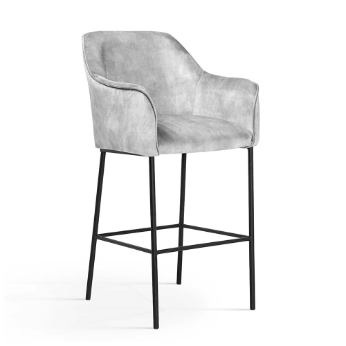 Przejdź do produktu Hoker tapicerowany z podłokietnikami MALAGA ''L'' tkanina Ikoo