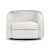 Fotel obrotowy DUFFY VELVET kolor kremowy ewoodland.pl