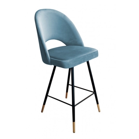 Hoker tapicerowany niski POLO BLUVEL 14 ewoodland.pl