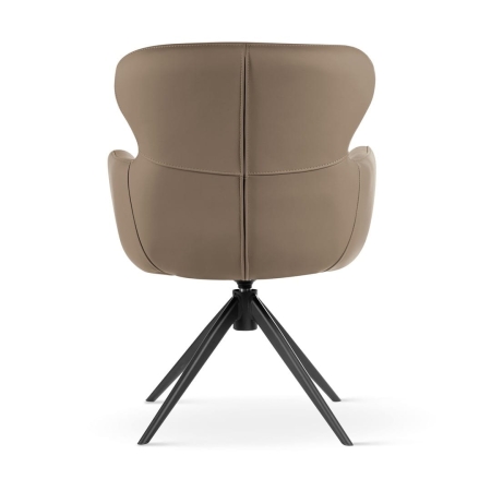 Krzesło obrotowe ze skóry naturalnej