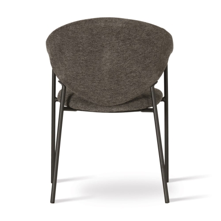 Krzesło tapicerowane NOTI kolor szary
