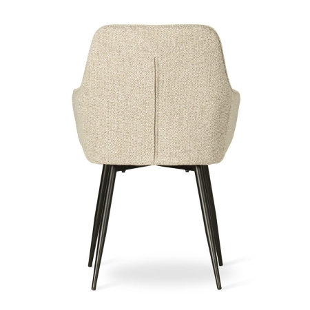 Krzesło tapicerowane kubełkowe NANO khaki