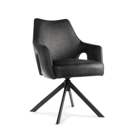 Krzesło obrotowe VESPER antracyt