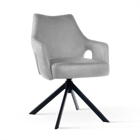 Krzesło obrotowe VESPER szary