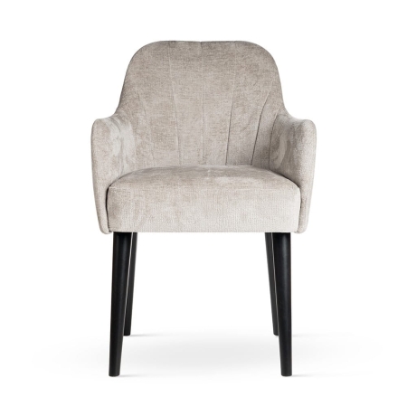 Krzesło tapicerowane beżowe Tulip Supreme (3) ewoodland.pl