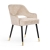 Krzesło tapicerowane na zamóienie Mercy PLUS kolor beżowy (1) ewoodland.pl
