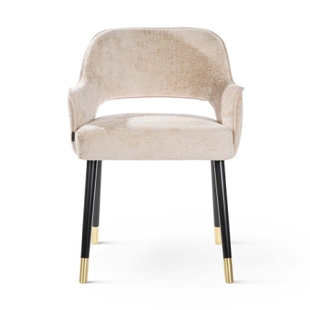 Krzesło tapicerowane na zamóienie Mercy PLUS kolor beżowy (3) ewoodland.pl