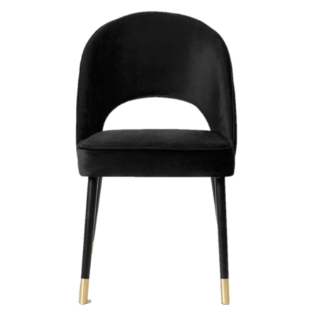 Krzesło tapicerowane PONTE PLUS – widok frontowy ewoodland.pl