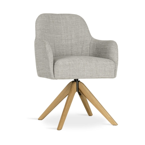 Przejdź do produktu Krzesło Tulip Supreme Wood do jadalni obrotowe komfort premium i elegancka forma