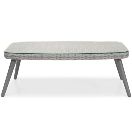 Stolik kawowy z technorattanu, element zestawu MOKKA