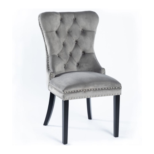 Przejdź do produktu Krzesło tapicerowane PRINCE K9-FX kolor szary