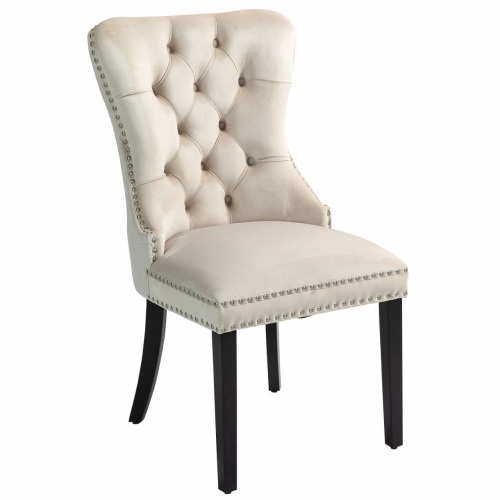 Przejdź do produktu Krzesło tapicerowane PRINCE K9-FX kolor beżowy