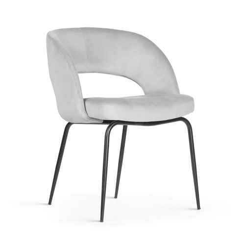 Przejdź do produktu Krzesło tapicerowane LIZBONA – nowoczesny design, metalowy stelaż, polska produkcja