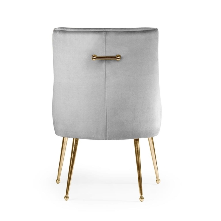 Krzesło tapicerowane Sizar z kołatką