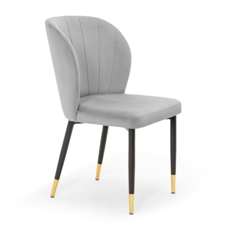 Krzesło Shelly – elegancki design z oparciem w kształcie muszli