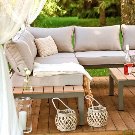 Narożnik ogrodowy modułowy z funkcją leżanki Lagos kolor szary nowe-meble.pl 4.jpg