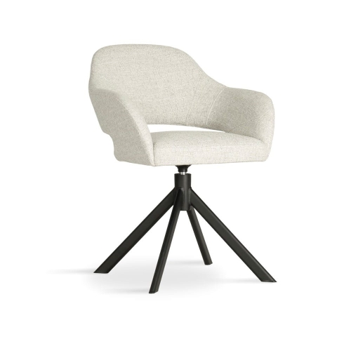 Przejdź do produktu Krzesło obrotowe Fibi, głęboki komfort premium do jadalni i biura