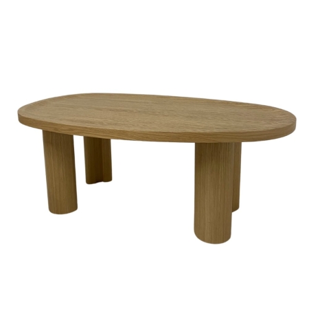 Duży stolik MONALISA z forniru dębowego