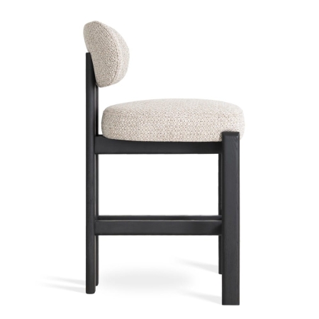 Drewniany hoker ISOLA personalizowany w ewoodland.pl - widok boku.