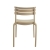 Krzesło ogrodowe NEL beżowe ewoodland.pl - tyl.