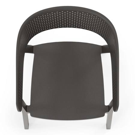 krzeslo-ogrodowe-sardo9-azurowe-oparcie-polipropylen-czarne widok z góry