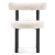 krzeslo-czarne-pedro-tapicerowane-fluffy-bezowe-front-ewoodland