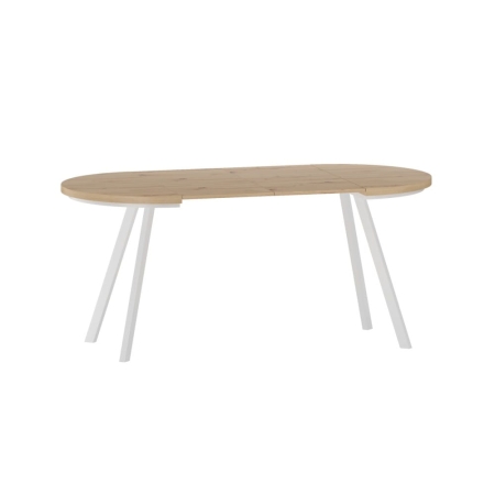 stol-okragly-angelo-rozkladany-dab-artisan-bialy-rozlozony-ewoodland