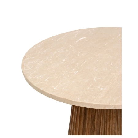 Zbliżenie na blat z marmuru Boto Chino stolika ARGENTINA