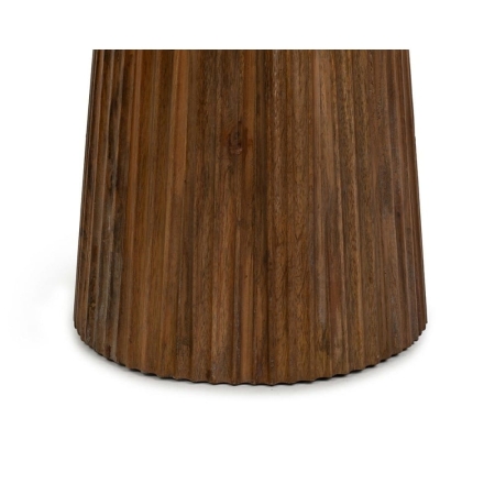 Rzeźbiona podstawa stolika kawowego ARGENTINA z drewna mango