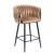 Hoker ROSSE cappuccino velvet, czarne nogi - ewoodland.pl