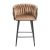 Hoker ROSSE cappuccino velvet, czarne nogi - ewoodland.pl - front