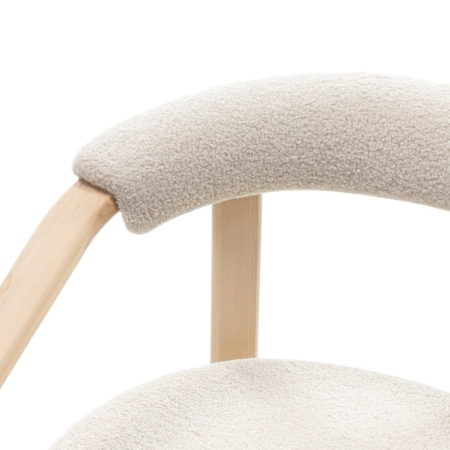 Naturalne drewno bukowe – oparcie krzesła MARIS – ewoodland.pl