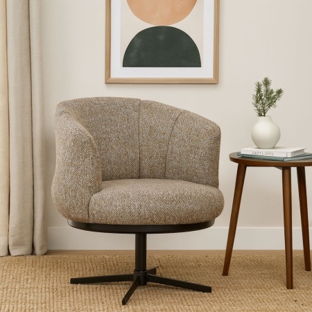 Fotel ASSEN we wnętrzu w stylu japandi – ewoodland.pl