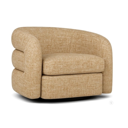 Fotel obrotowy Duffy - kolor carmel ewoodland.pl