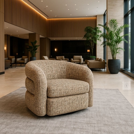 Fotel obrotowy Duffy - w nowoczesnym lobby hotelowym ewoodland.pl