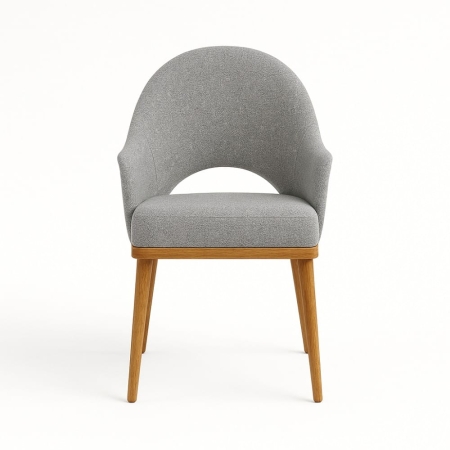 Krzesło GODA PRO – front, siedzisko na pasach i piance – ewoodland.pl