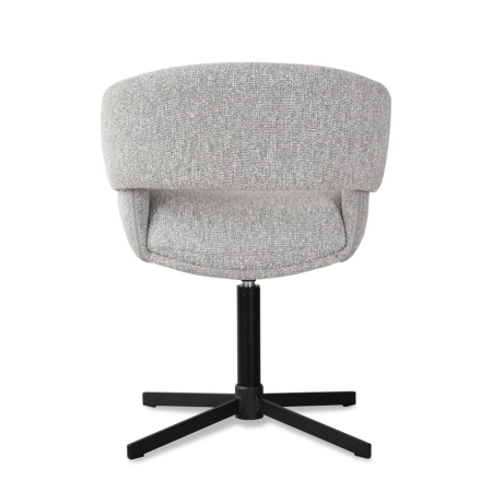 Krzesło Froyd, tapicerowane, obrotowe - widok tyłu