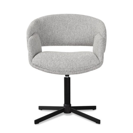 Krzesło tapicerowane obrotowe FROYD SUPREME BIG - widok z przodu ewoodland.pl