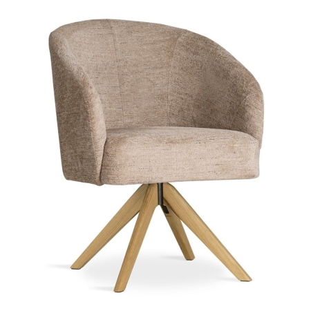 krzesło obrotowe SENI SUPREME WOOD profil – ewoodland.pl