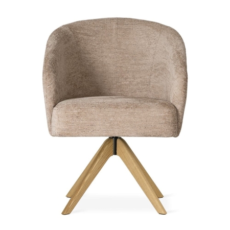 krzesło obrotowe SENI SUPREME WOOD front – ewoodland.pl