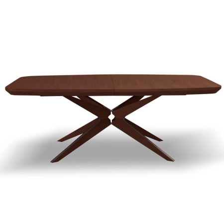 Stół z forniru dębowego Martin kolor bawaria - złożony