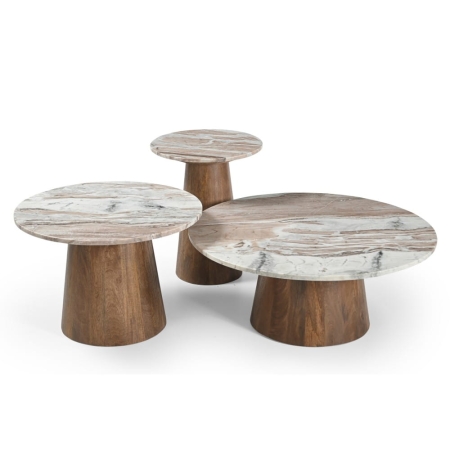 Kolekcja stolików Trento - widok 3 modeli ewoodland.pl