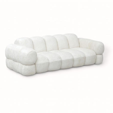 Sofa MUFFLE — 3-osobowa, tkanina Euphoria (szenil)