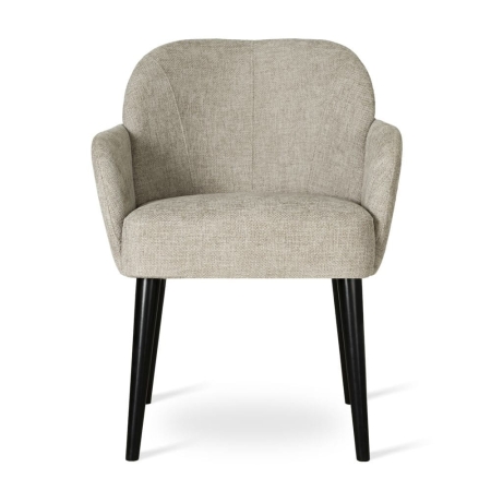 Krzesło tapicerowane Oreli Supreme - widok frontalny ewoodland.pl